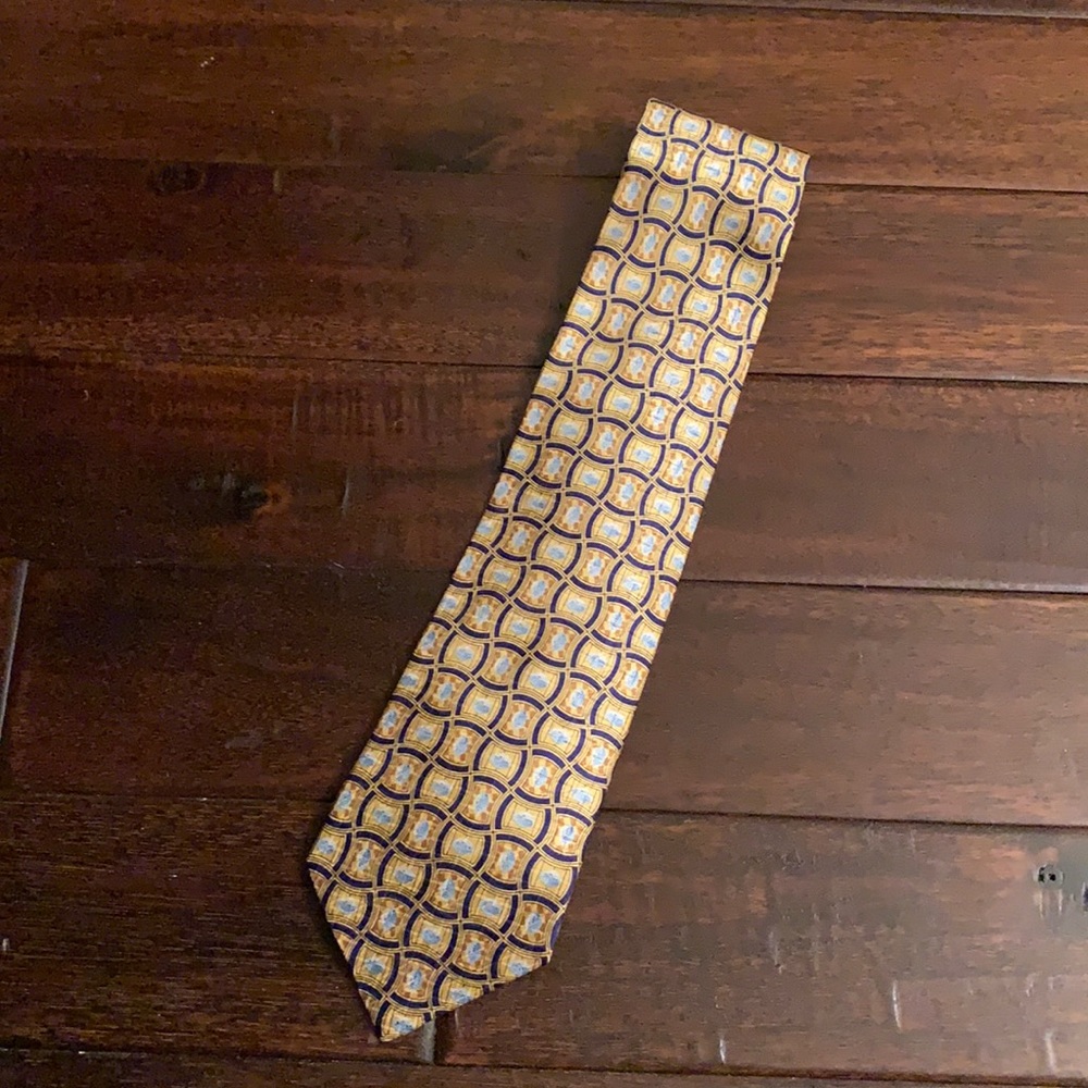 Pfizer Men’s Silk Tie EUC